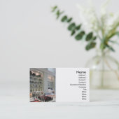 Carte de visite de produits de beauté (Debout devant)