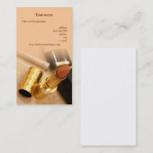 Carte de visite "de produits de maquillage" (Devant / Derrière)