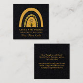 Carte de visite de produits de miel d'abeille Rain (Devant / Derrière)