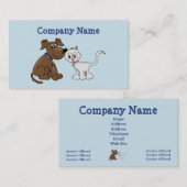 Carte de visite de produits et de services (Devant / Derrière)