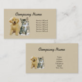 Carte de visite de produits et de services (Devant / Derrière)