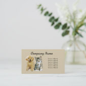 Carte de visite de produits et de services (Debout devant)