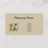 Carte de visite de produits et de services (Dos)