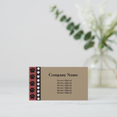 Carte de visite de produits et de services (Debout devant)