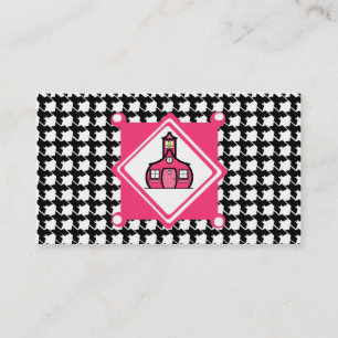 Carte de visite de professeur