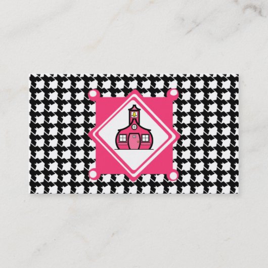 Carte de visite de professeur (Devant)