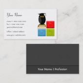 Carte de visite de professeur (Devant / Derrière)