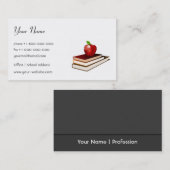 Carte de visite de professeur (Devant / Derrière)