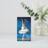 Carte de visite de professeur de danse moderne de  (Debout devant)