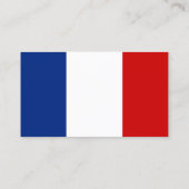 Carte de visite de professeur de langue française (Dos)