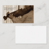 Carte de visite de professeur de musique (Devant / Derrière)