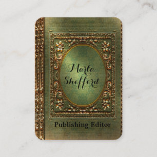 Carte de visite de professionnel d'auteurs de