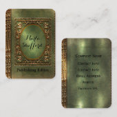 Carte de visite de professionnel d'auteurs de (Devant / Derrière)