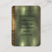 Carte de visite de professionnel d'auteurs de (Dos)