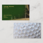 Carte de visite de professionnel de golf (Devant / Derrière)