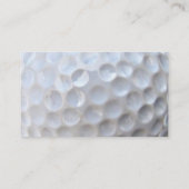 Carte de visite de professionnel de golf (Dos)
