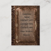 Carte de visite de professionnel de Harrowleathe (Dos)