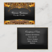 Carte de visite de professionnel d'élégance de (Devant / Derrière)