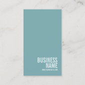 Carte de visite de professionnel d'horizon de (Dos)