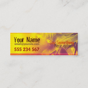 carte de visite de profil de l'electrozArt #001