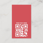 Carte de visite de promotion de canal Youtube (Dos)