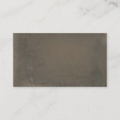 Carte de visite de Props d'Halloween (Dos)