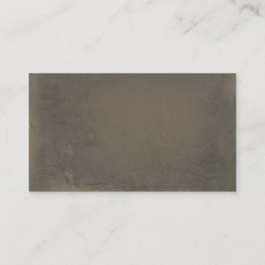 Carte de visite de Props d'Halloween (Dos)