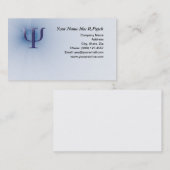 Carte de visite de psychologie (Devant / Derrière)