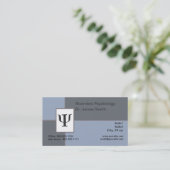 Carte de visite de psychologue (Debout devant)