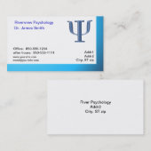Carte de visite de psychologue (Devant / Derrière)
