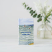 Carte de visite de "puissance et de voile" (Debout devant)