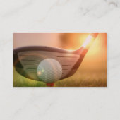 Carte de visite de putter de golf (Dos)