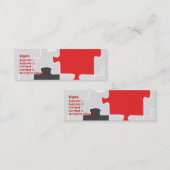 Carte de visite de puzzle (Devant / Derrière)