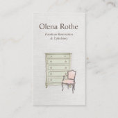 Carte de visite de raffineur de restauration de me (Devant)