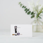 Carte de visite de Ragdoll de toile de jute (Debout devant)