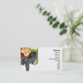 Carte de visite de raisins (Debout devant)