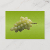 Carte de visite de raisins (Dos)