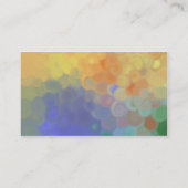 Carte de visite de raisins d'été (Dos)