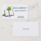 Carte de visite de rat de bibliothèque (Devant / Derrière)