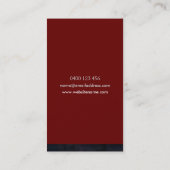 Carte de visite de Ravenkin (Dos)