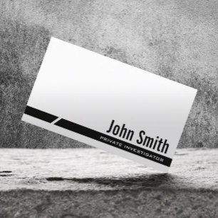 Carte de visite de recherche sur bande noire
