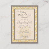 Carte de visite de récolte d'été (Dos)