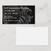 Carte de visite de récupération de pièces automobi (Devant / Derrière)