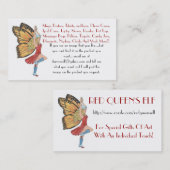 Carte de visite de Redqueen (Devant / Derrière)