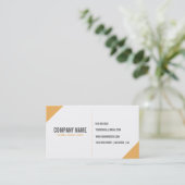 Carte de visite de référence de dentiste (Debout devant)