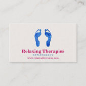 Carte de visite de réflexologie (Devant)