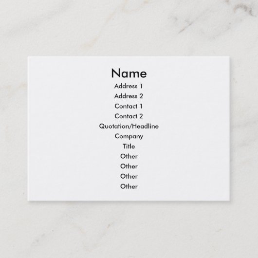 Carte de visite de réflexothérapie (Devant)