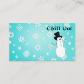 Carte de visite de refroidissement (Devant)