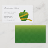 Carte de visite de régime (Devant / Derrière)