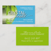 Carte de visite de Reiki (Devant / Derrière)